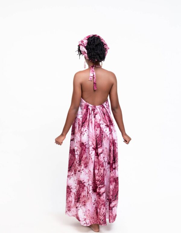 Pink Backless Dera