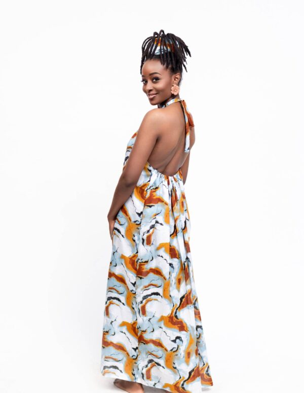 Marbled Backless Dera