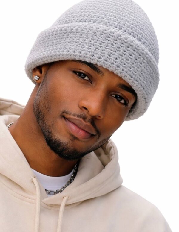 Gray Arino Beanie