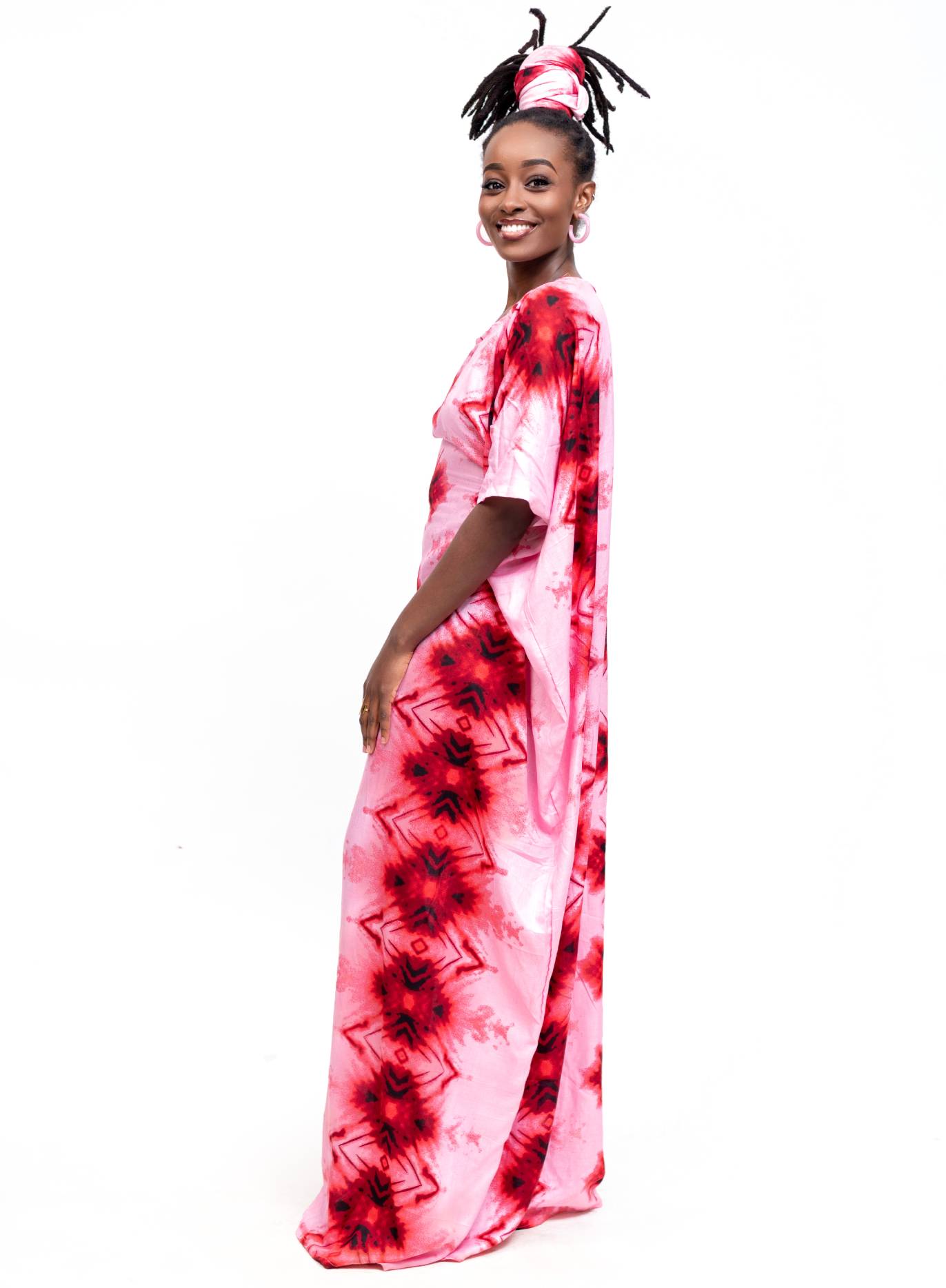 Pink Cinched Dera - Image 2